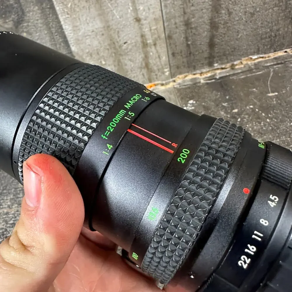 VINTAGE Aston DX 1:45 F = 80 -‎ 200mm Camera Lens & cover